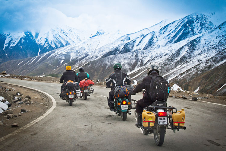 Motorcycle tours in India