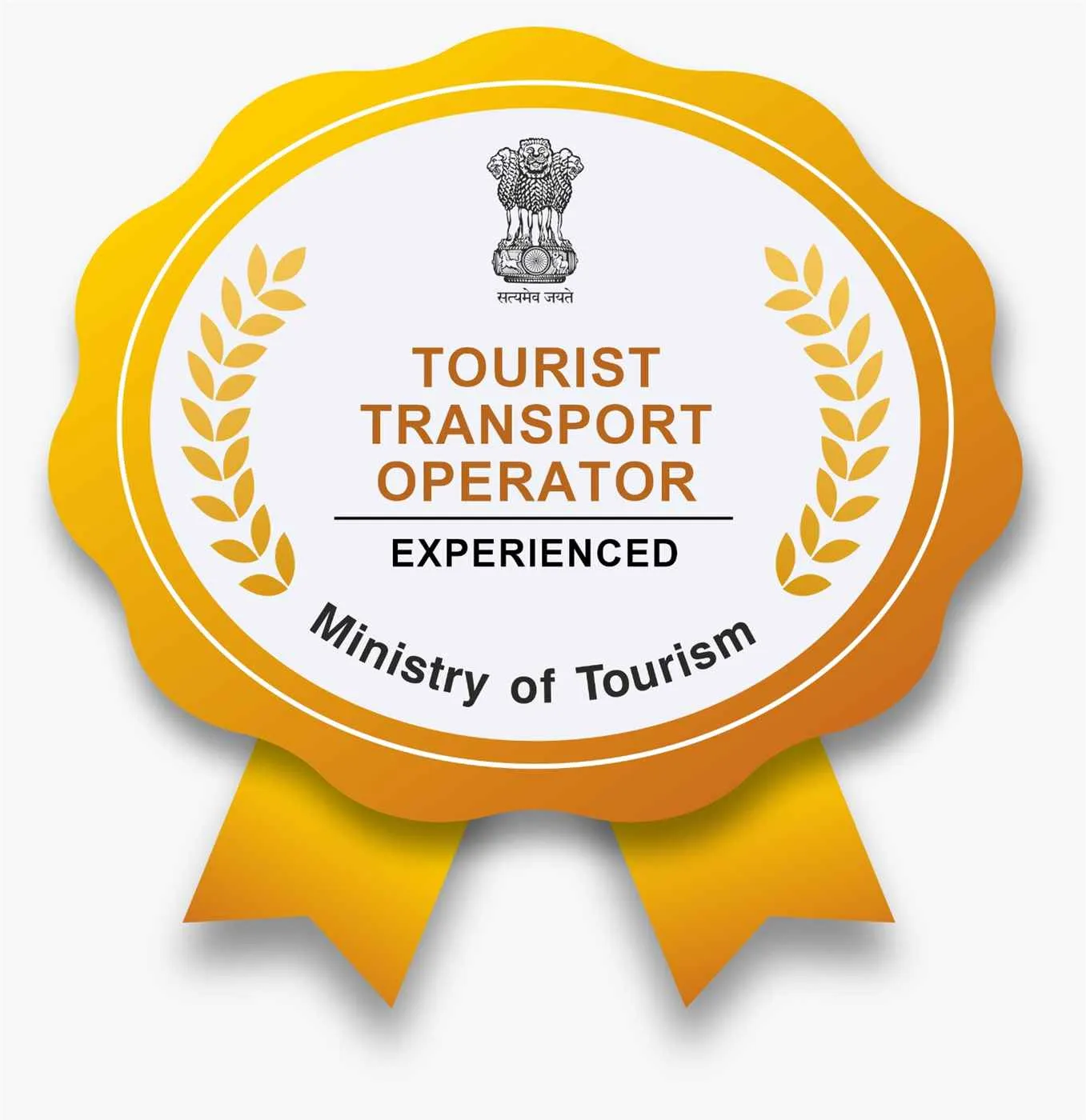 Badge Issued by the Indian Ministry of Tourism