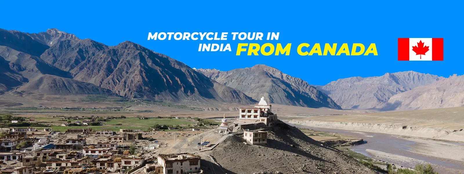 Motorcycle Tour in India from Canada