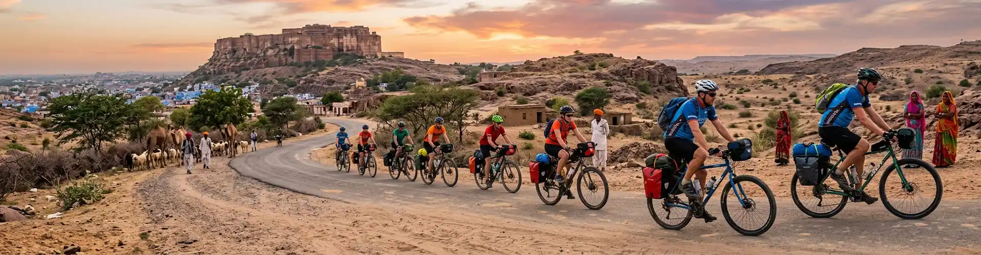 Ride Your Bicycle Through Rajasthan