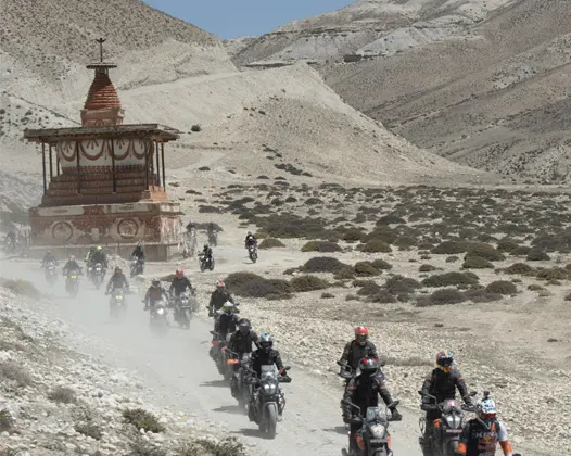 Lower Mustang Motorbike Tour