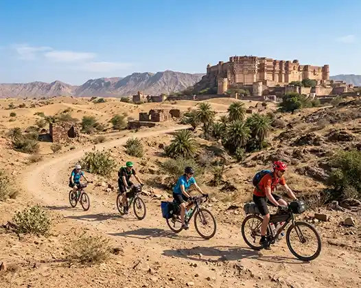 Rajasthan Cycling Tour with the Taj Mahal