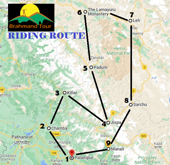 Riding Route