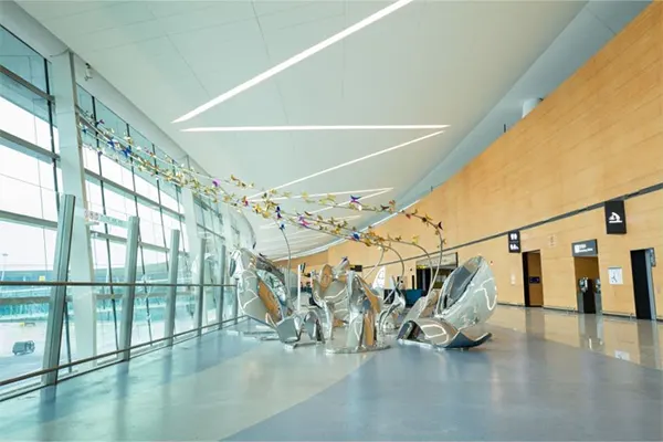 Chengdu Airport Inside View