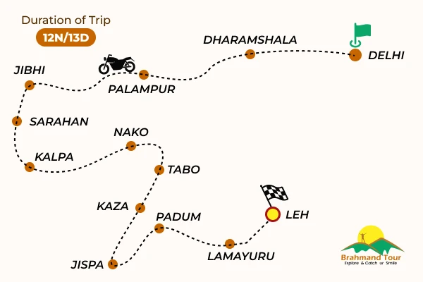 Kinnaur Spiti Valley Motorbike Trip