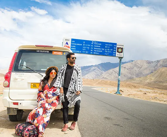 Leh Ladakh Via Manali Road Trip